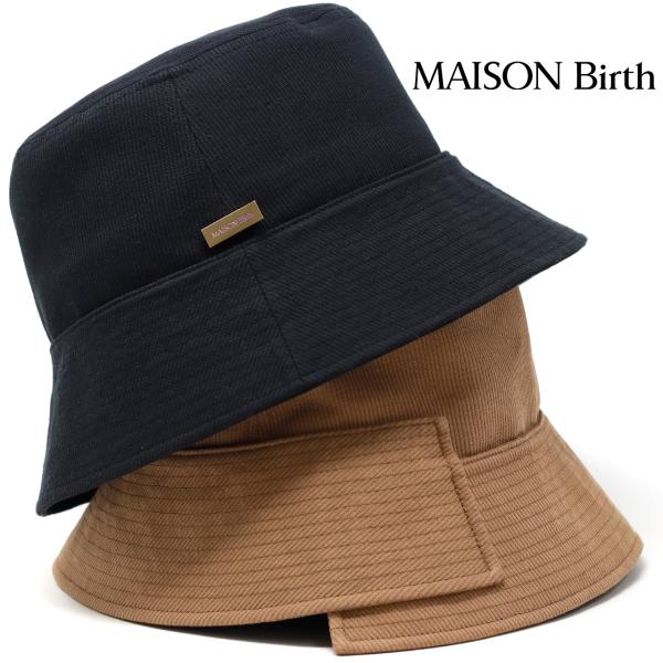 ハット レディース 綿麻 MAISON Birth リラックス レディース ハット帽子 春夏 メゾン...