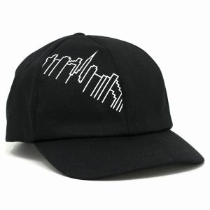 Manhattan Portage CAP ツイル キャップ メンズ レディース 帽子 マンハッタンポーテージ ブランド Skyline Print 黒 ブラック 父の日｜elehelm-hatstore