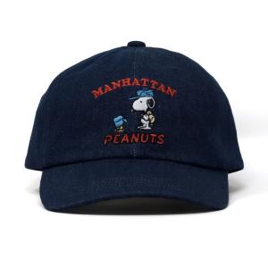 デニムキャップ manhattan スヌーピー...の詳細画像2