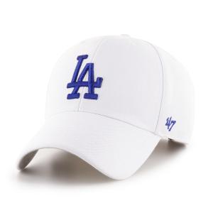 47 キャップ 47brand 春夏 秋冬 フォーティーセブン マジックアジャスター ツイル生地 Dodgers '47 MVP WHITE x BLUE Logo