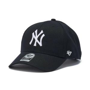 47 エムブイピー ニューヨーク・ヤンキース スナップバックコレクション 帽子 ベースボールキャップ MLB New York Yankees '47 MVP SNAPBACK 黒 ブラック