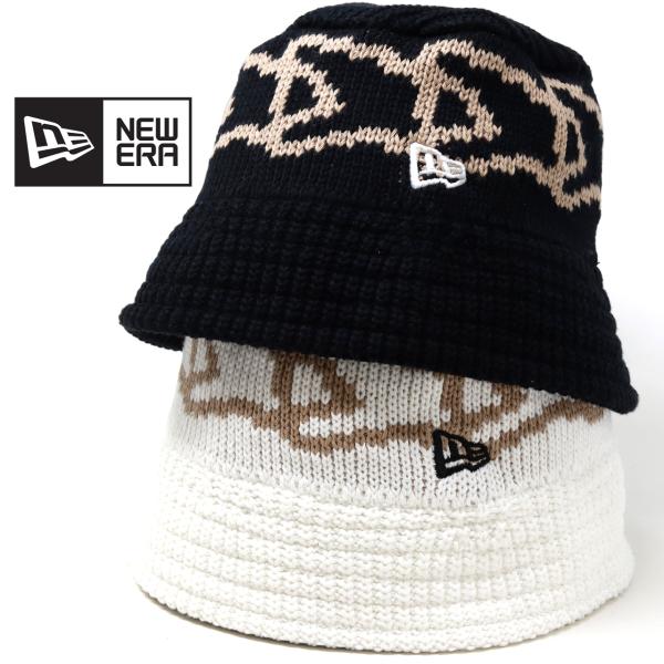 ニューエラ ニットバケット 帽子 バケットハット フラッグ NEWERA Knit Bucket 春...