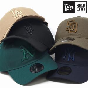 ニューエラ キャップ 秋冬 メンズ NEWERA 9THIRTY MLB Tonal Logo パドレス ヤンキース ドジャース ホワイトソックス アスレチックス 全5色｜elehelm-hatstore