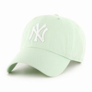 47 キャップ ヤンキース メンズ レディース 47BRAND 帽子 ブランド フォーティーセブン クリーンナップ YANKEE CLEAN UP アロエ｜elehelm-hatstore