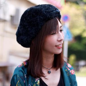 miu miu（ミュウミュウ） ベレー帽 5HC075 068 レディース ベルベット