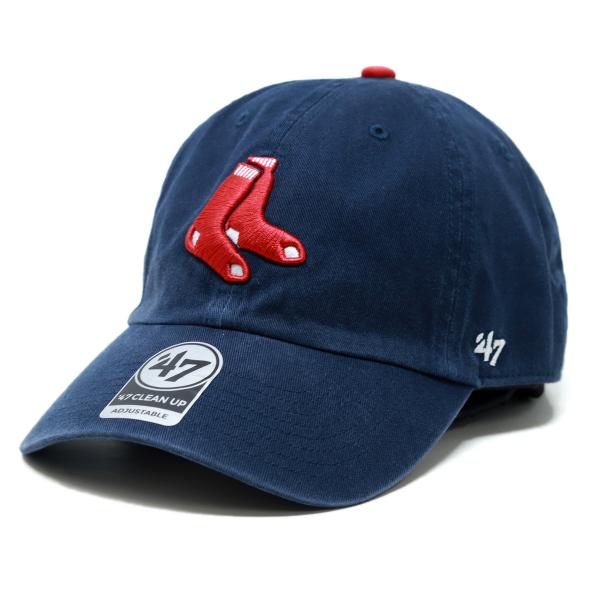 47 キャップ レッドソックス クリーンナップ &apos;47 CLEAN UP Navy 47brand ...
