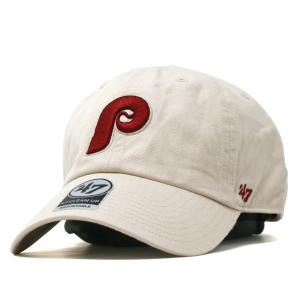 47 キャップ 47brand クリーンナップ  フォーティーセブン Phillies Cooperstown '47 CLEAN UP ボーン｜elehelm-hatstore