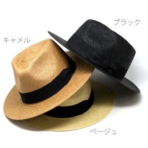 つば広ハット メンズ 大きいサイズ ハット メ...の詳細画像1