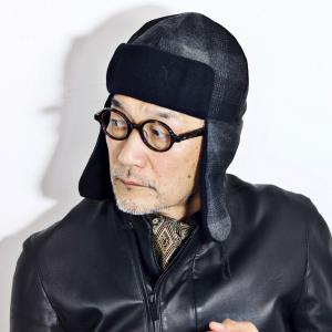 フライトキャップ KASZKIET ハリスツイード メンズ レディース 秋冬