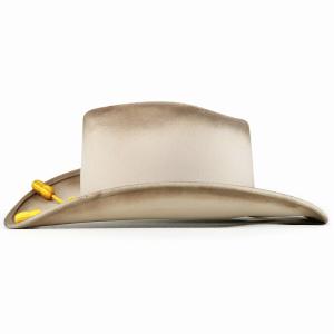 カウボーイ ジョン ウェイン ハット ファッション 秋冬 レジストル John Wayne シルバーベリー テンガロンハット Resistol メンズ 帽子 ウエスタン 西部劇 映画 シルバーベリー ベージュ ジョン ウェイン Rwfrtc34 006 Elehelm帽子通販専門店