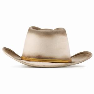 カウボーイ ジョン ウェイン ハット ファッション 秋冬 レジストル John Wayne シルバーベリー テンガロンハット Resistol メンズ 帽子 ウエスタン 西部劇 映画 シルバーベリー ベージュ ジョン ウェイン Rwfrtc34 006 Elehelm帽子通販専門店