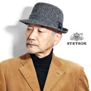 STETSON（ステットソン） 中折れハット チェック柄 STETSONアメリカ