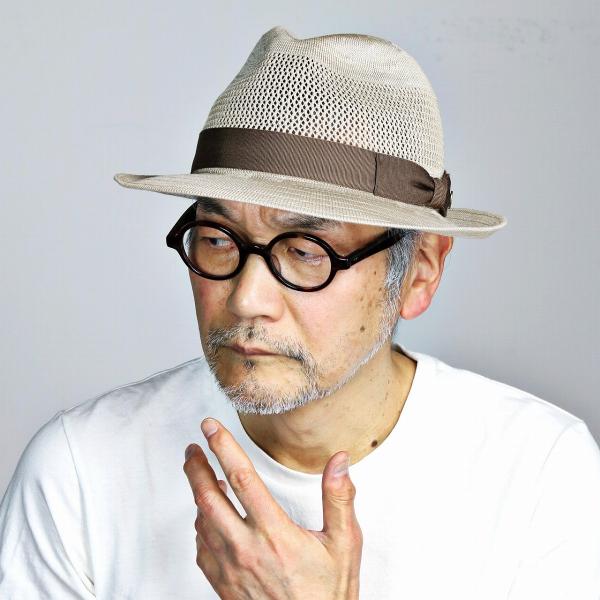 ステットソン 春夏 中折れ メンズ サーモニット シルク混 マニッシュ ハット 日本製 STETSO...