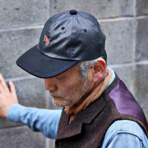 ステットソン キャップ オイルコーティング 帽子 メンズ STETSON バッファロー ブラック｜elehelm-hatstore