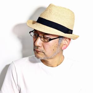 春 夏 麦わら帽子 ラフィア ブレードハット メンズ 中折れ レディース ストローハット 天然草 ハット サイズ豊富 帽子 メダル 大きいサイズ ナチュラル 父の日