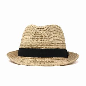 春 夏 麦わら帽子 ラフィア ブレードハット ...の詳細画像2