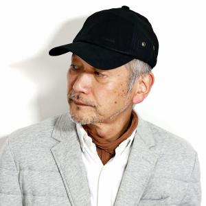 レザー キャップ 革 本革 レザーキャップ ラムレザー 羊革 帽子 ステットソン STETSON 黒 ブラック