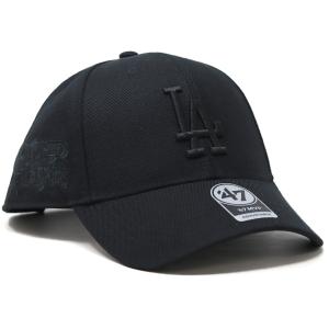 47 キャップ メンズ レディース ロサンゼルス・ドジャース 47brand 帽子 ブランド '47 DODGERS SURE SHOT SNAPBACK MVP BLACK 黒 ブラック ブラックロゴ