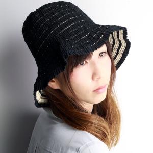 HATS & DREAMS ハット&ドリームズ 春夏 ボーダー クロッシェ レディース リボンブレード オフホワイト HATS & DREAMS ハット&ドリームズ 春夏 ボーダー クロッシェ