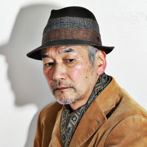 ハット 春夏 ヘンシェル メンズ 中折れ 帽子 HENSCHEL フェイクレザー