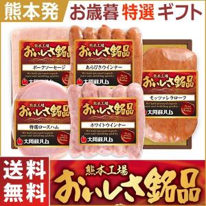 お歳暮 ハム 大阿蘇ハム 熊本工場 おいしさ銘品 ハム詰め合わせ OK-351 冬ギフト 21%OFF 送料無料