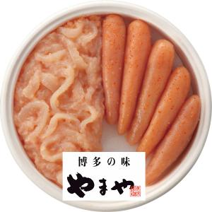 お歳暮 やまや 無着色辛子明太子&いか明太セット グルメ 福岡 ギフト 贈り物 お取り寄せ