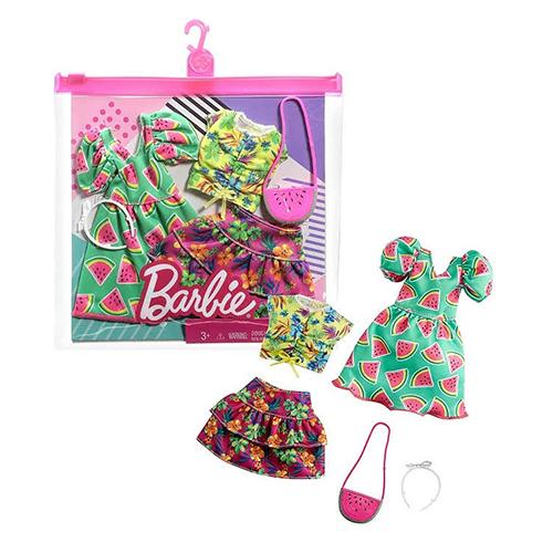 マテル バービー ファッション2パック スイカトロピカル GRC85 バービー人形 きせかえ レトロ...