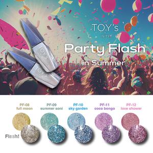 TOY's × INITY パーティーフラッシュ インサマー 全5色 12ml