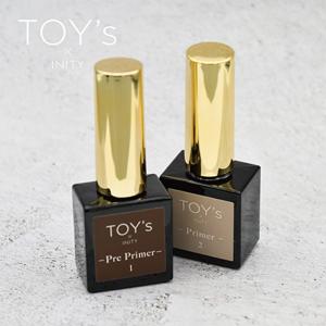 TOY's × INITY プレプライマー プライマー 9ml 2種からご選択 T-PPRM01 T-PRM02 トイズバイアイニティ ジェルネイル ネイルアート 下地 新品 送料無料｜elelerueru