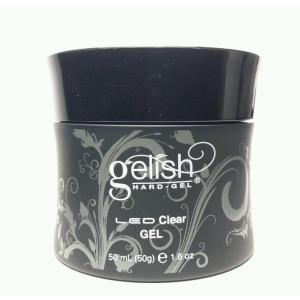 新品　送料無料　新品 gelish ジェリッシュ ハードジェル　クリアジェル ＬＥＤ　クリア 50ml　ネイリスト　セルフネイル｜エルストア