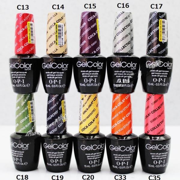 新品　送料無料●OPI gelcolor ジェルカラー  GCC13 GCC14 GCC15 GCC...