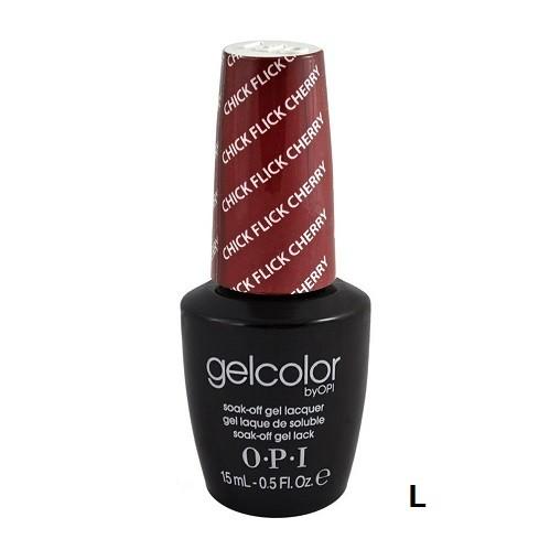 新品 送料無料 OPI gelcolor ジェルカラー Chick Flick Cherry GC ...