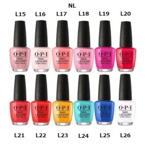 マニキュア ネイルカラー OPI NL L15 L16 L17 L18 L19 L20 L21 L2...