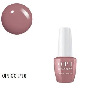 ジェルネイル OPI gelcolor ジェルカラー GC F16 15ml オーピーアイ LED ネイルカラー セルフネイル ネイルジェル ヌードピンク ピンクベージュ 新品 送料無料｜エルストア