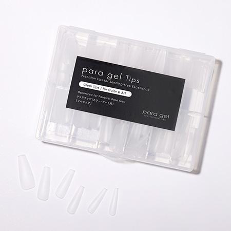 パラジェル para gel チップ 全12サイズ 計300枚 ネイルチップセット クリアチップ フ...