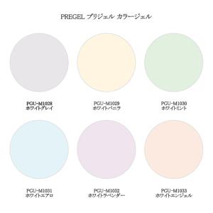 プリジェル PREGEL ミューズ カラージェル 3g 【6色からご選択】 PGU-M1028からPGU-M1033 ミルキーホワイトシリーズ パステルカラー ニットネイル 新品 送料無料