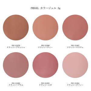 PREGEL プリジェル ミューズ カラージェル 1 各4g/3g : スタジオ