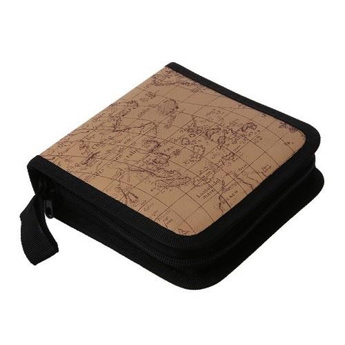 DVDケース CDケース CD用 DVD用 ディスク用 スリーブ 40枚 収納ケース カジュアル マ...