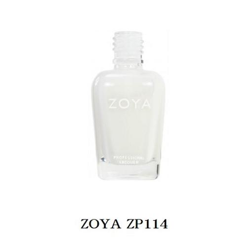 ZOYA ゾーヤ ネイルカラー ZP114 SNOW WHITE スノーホワイト 15ml ネイルカ...