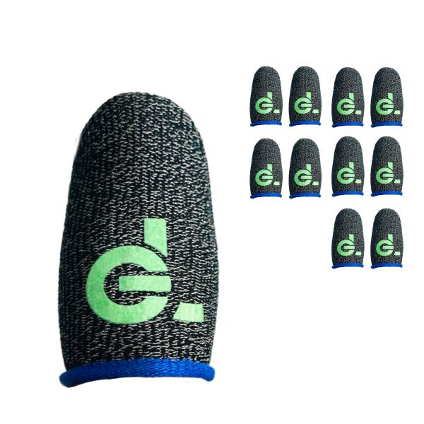 指サック ゲーム用 10枚セット element 荒野行動 PUBG CoD APEX  超高感度