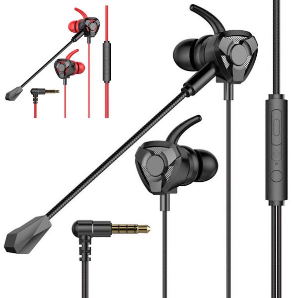 ゲーミングイヤホン マイク付き PS4 PS5 PC apex ヘッドセット 有線