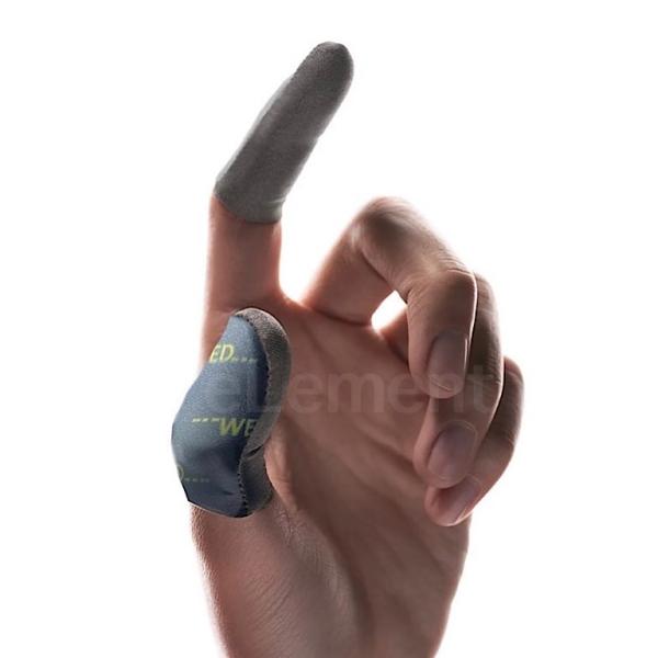 指サック スマホゲーム用 2枚 WED apex 荒野行動 銀繊維 高感度 高品質