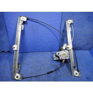 2011y ルノー カングー KWK4M 等 左 フロント ドア パワーウィンド レギュレーター  ...