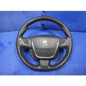 プジョー 508 W2W5F02 W2系 等  純正 ステアリング ハンドル  [0721]