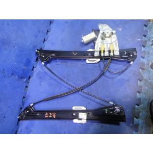 BMW ミニ クロスオーバー R60 等 左 フロント パワーウィンドウ レギュレーター 品番  9...