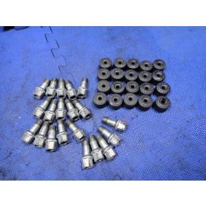 VW ザ ビートル 16CBZ 等 純正 ホイール ボルト キャップ付き x20本 1台分  [09...