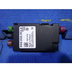 ワーゲン ゴルフ 7 AUCPT AUCJZ 等  USB HUB コントロールユニット 品番 5G...