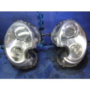 BMW ミニクーパー ヘッドライト左右 HID MF16 R57 純正 クーパーS