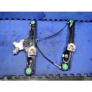 BMW X1 E84 VL18 等 純正 左 フロント パワーウィンドウ レギュレーター  品番 2...