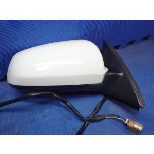 アウディ A4 8E系 B6 等  純正 右 ドアミラー LY9D / 白　  [1437]